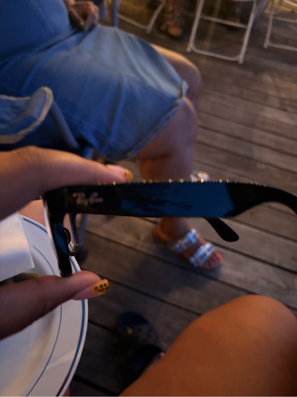 Ray-Ban Black Gloss Wayfarer Sunglasses